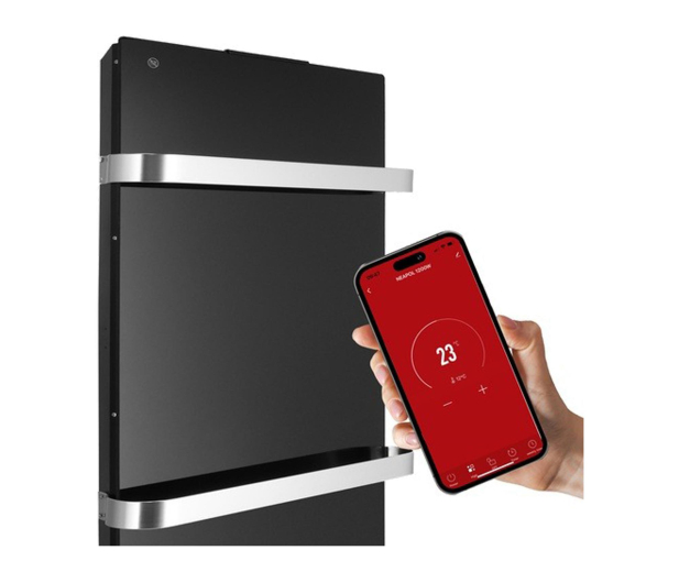 Mission Air Grzejnik konwektorowy NEAPOL 1200W WiFi Black - 1590304 - zdjęcie 5